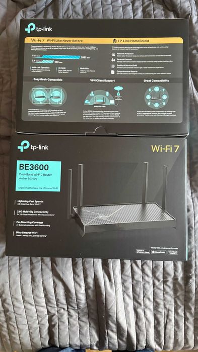 Router TP-LINK Archer BE3600 2.4 / 5 GHz (DualBand), Wi-Fi 7 Mesh GW