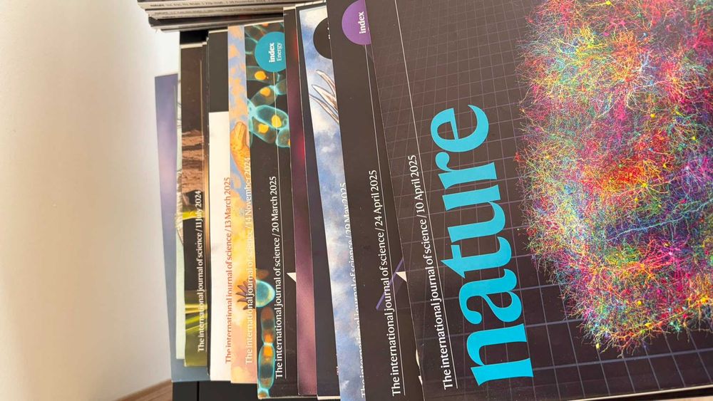 Revista Nature em inglês