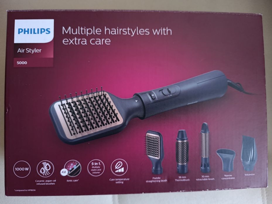 Philips стайлер   / Філіпс сушка-фен 5 насадок