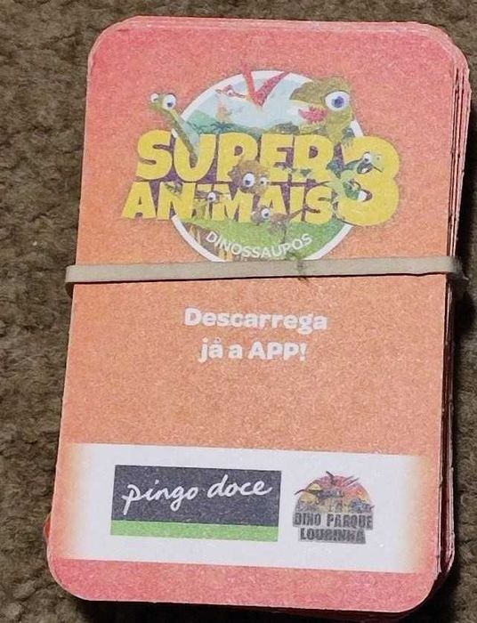 400 Cromos Fome de Vencer - Cartas Super animais-Super desportos