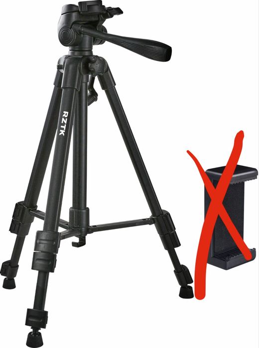 Штатив RZTK Tripod Stand Black Б/У (без тримача для телефону)