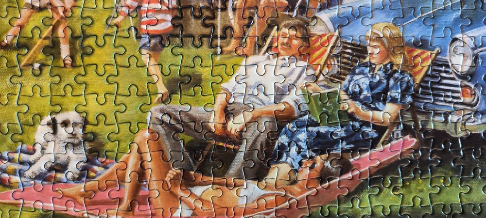 Пазли Gibsons Caravan holidays 1000 елементів