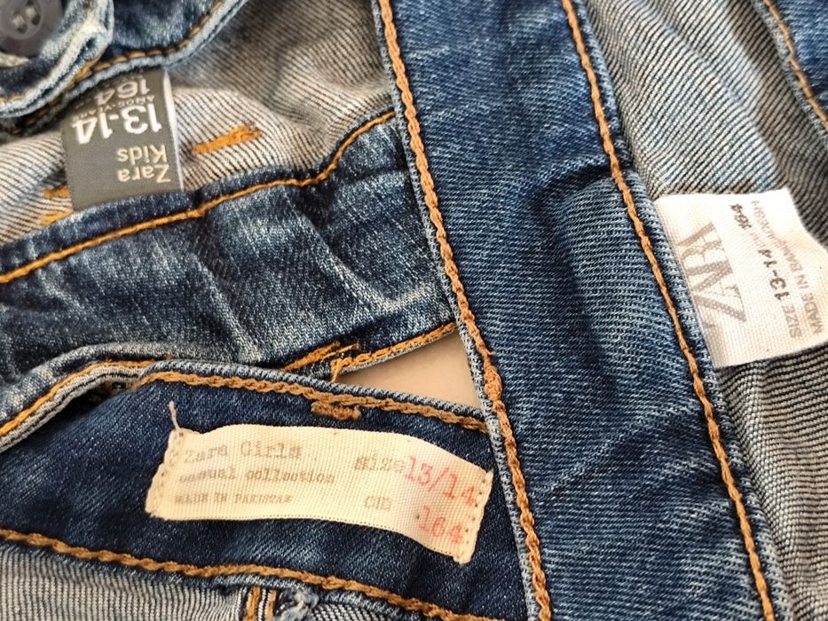 Lote de 3 Calças de Ganga para Rapariga - Regular Fit (13-14 anos)