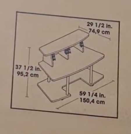 Mesa para Home Studio - StudioRTA Creation Station