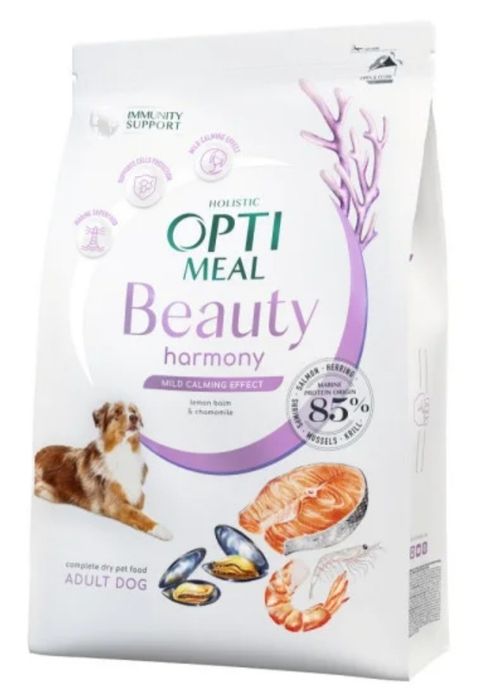 Optimeal та 4 лапи вагової для собак та консерви для кішок