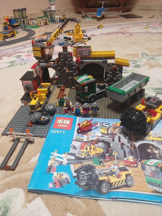 Лего LEPIN шахта