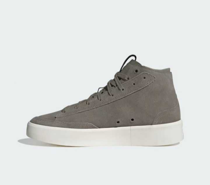 Женские кожанные хайтопы ботинки Adidas р. 41,5-42 (по стельке 27.2см)