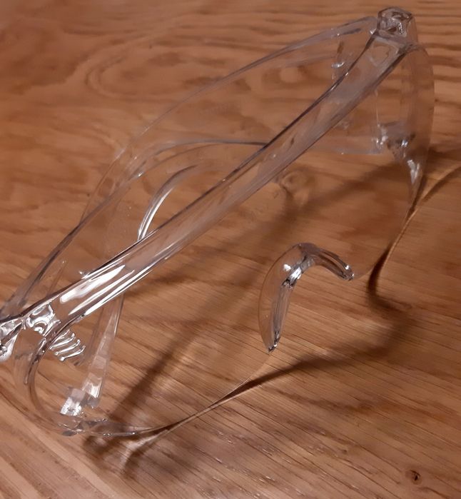 Gogle  okulary przeźroczyste