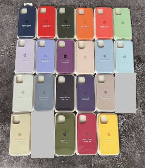 Чохол iphone 12 silicone case