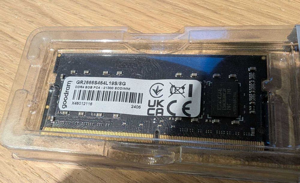 Pamięć ram ddr4 sodimm 8gb Goodram 2666MHz 19Cl