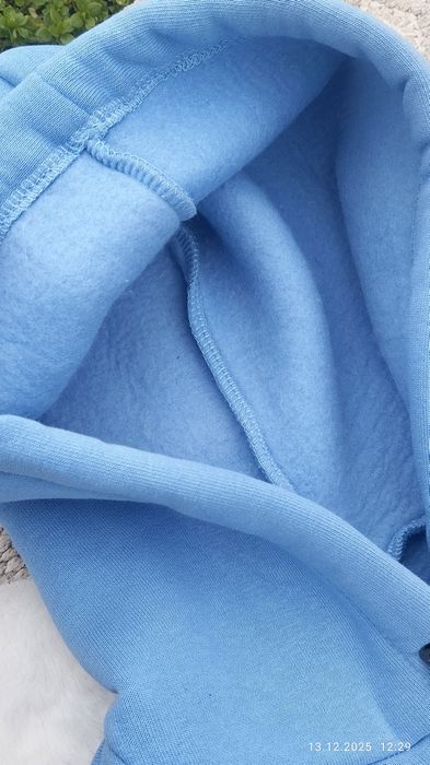 Тепле дитяче худі оверсайз на флісі на 5-10.
