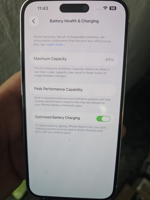 Iphone 14 pro max 128gb 84%