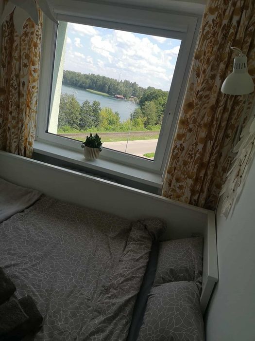 Apartament z widokiem na jezioro Białe