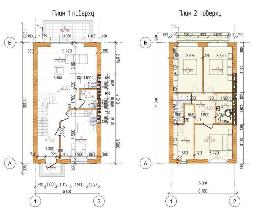 Продається таунхаус 120 м2 в центральні частині Івано-Франківська