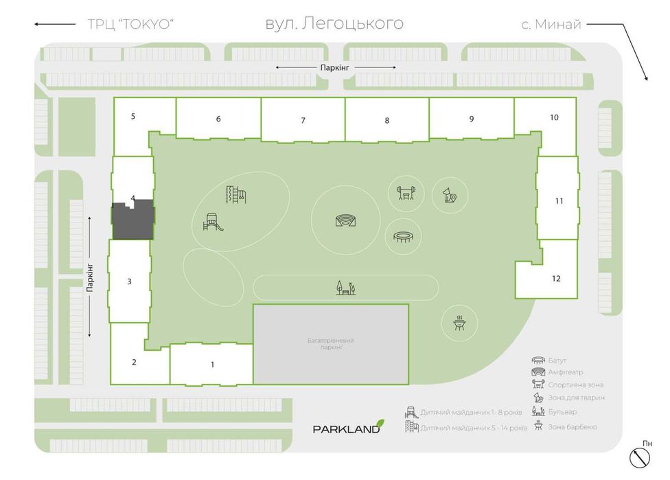 4-кімнатна квартира | PARKLAND | Ужгород, PL 4.59