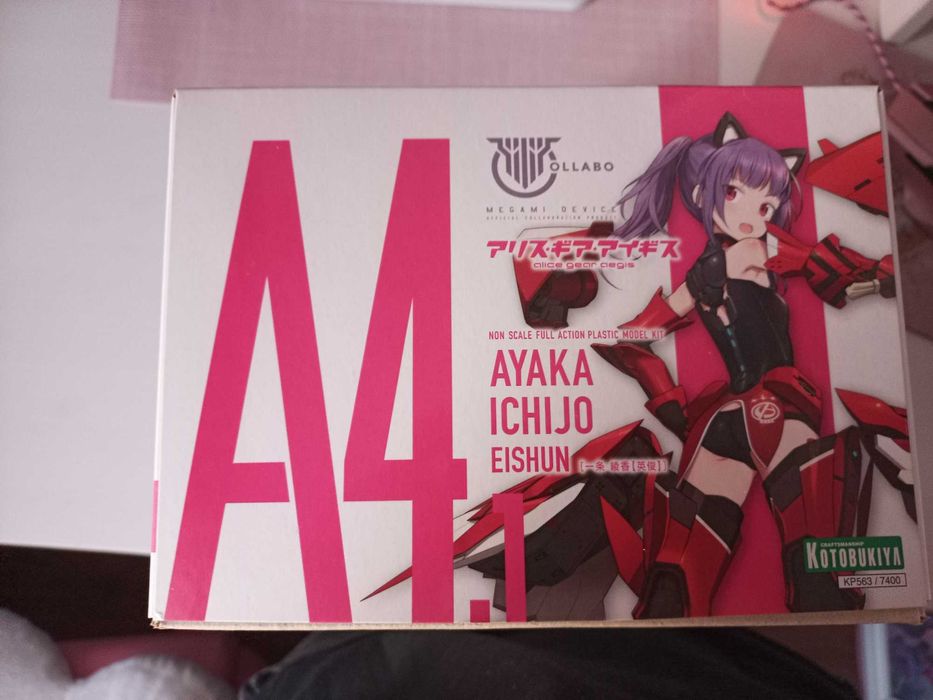 Model do składania Alice Gear Aegis - Ayaka Ichijo (Ei-shun)