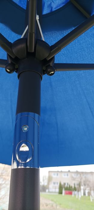 Parasol 3m  granatowy Havana z korbką.