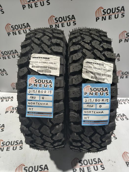 2 pneus novos nortenha 215-80R15 - Oferta da entrega