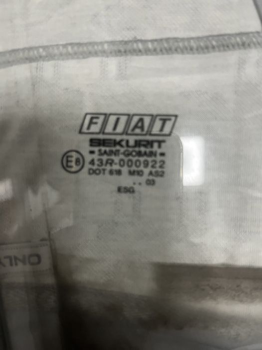 Szyby Seicento przednie i tylnie Prawa i lewa