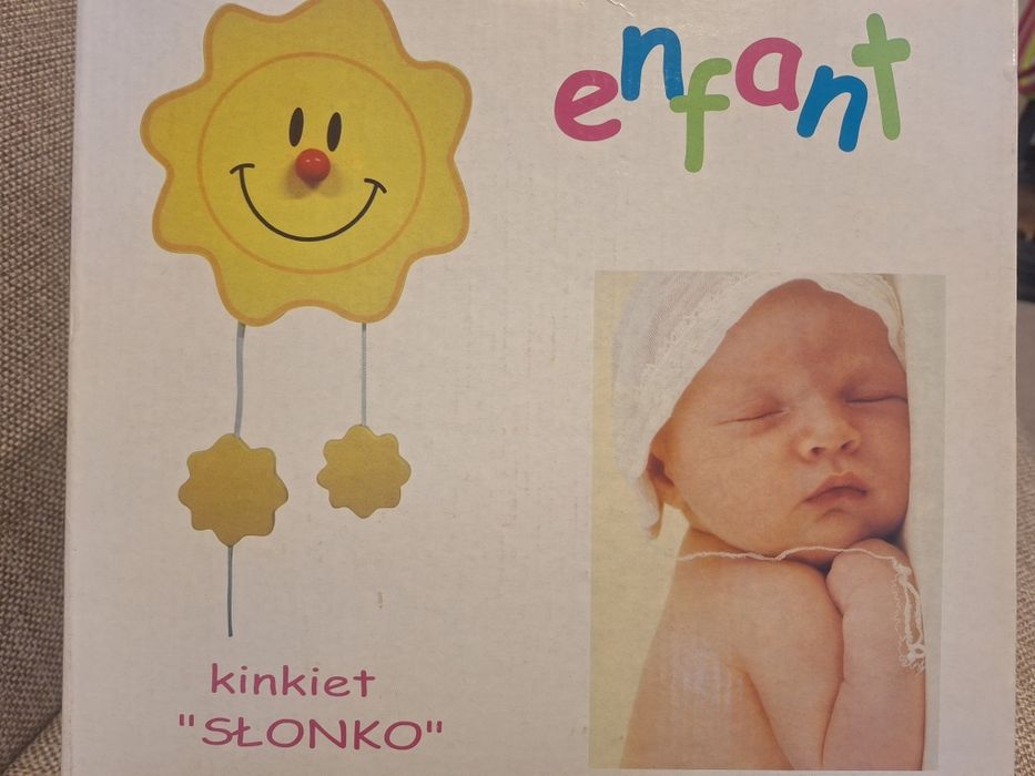 Lampa kinkiet dziecięca słonko