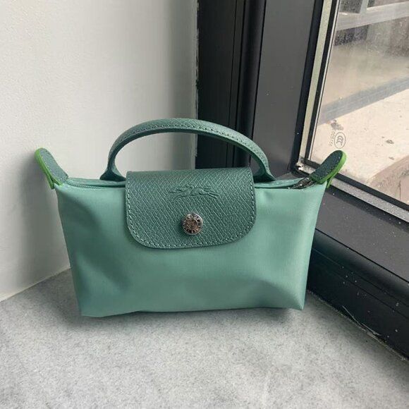Сумка Longchamp хs бірюзова
