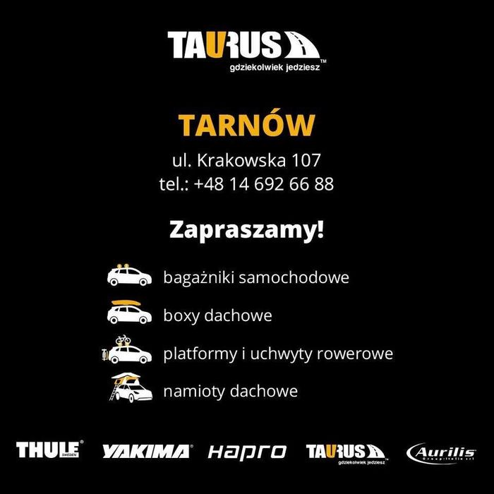 Hapro Traxer 8.6 Box dachowy czarny matowy