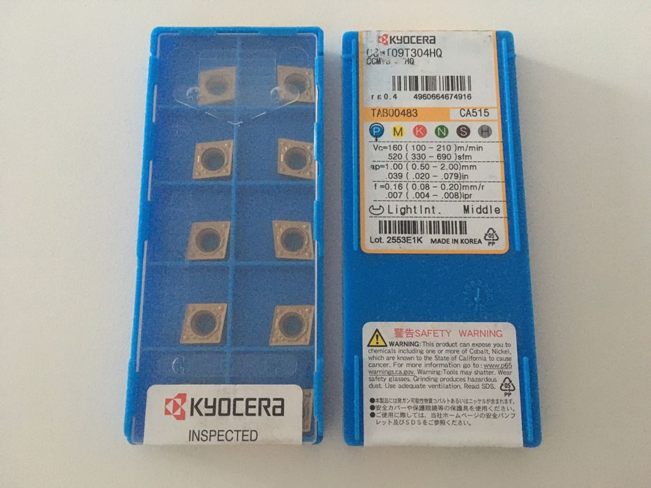 Płytki wieloostrzowe: Mitsubishi Sandvik KYOCERA TaeguTec Iscar WNT