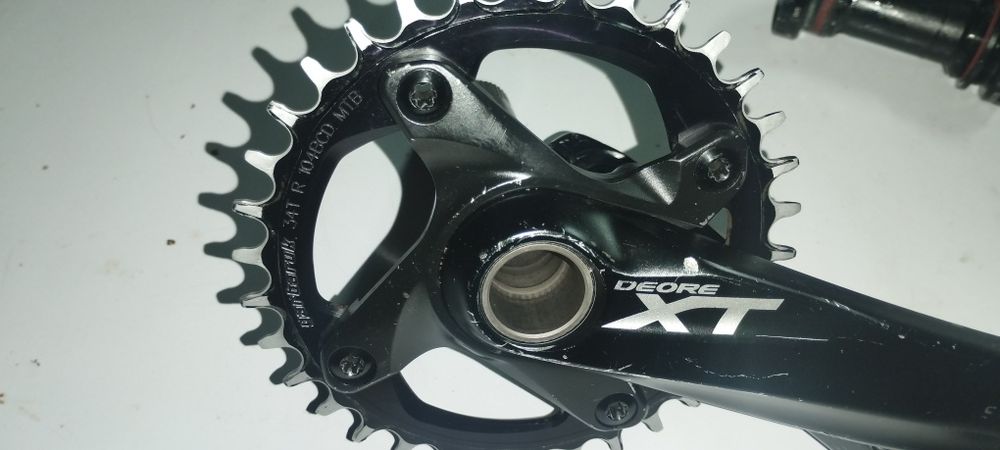 Pedaleiro XT+ Prato Garbaruk 34T