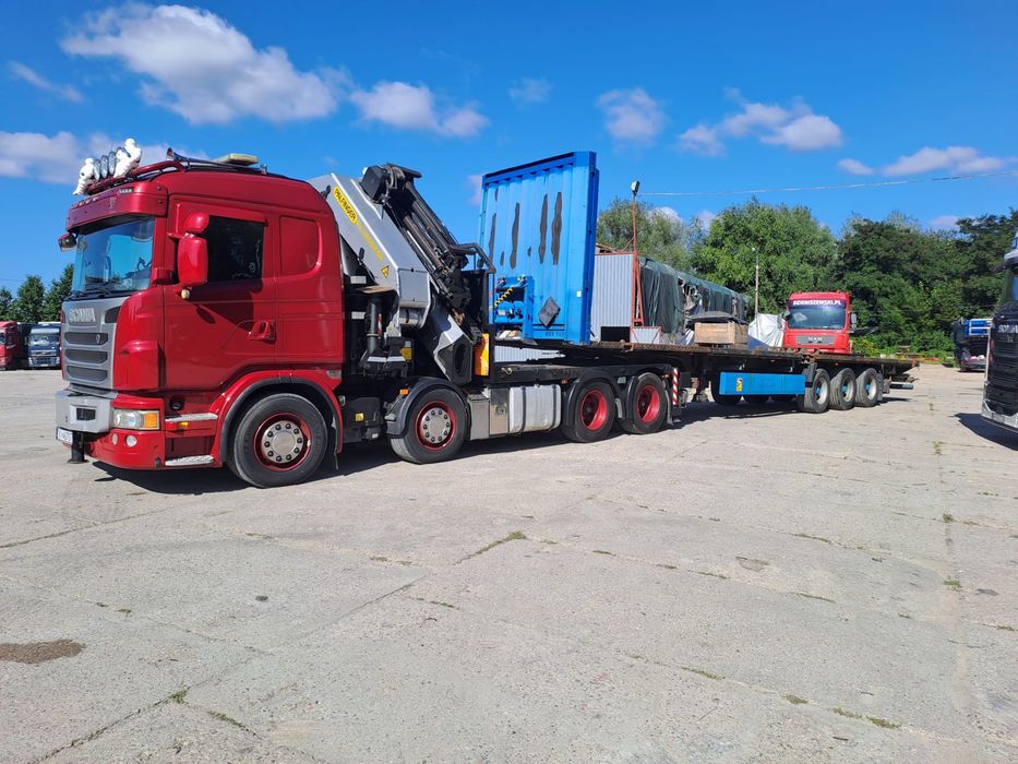 Usługa HDS 21 ton podnoszenia 36 m długości