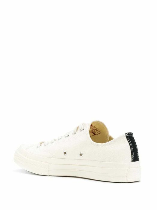Кеди Converse x Comme Des Garcons Play Low Top Sneakers White