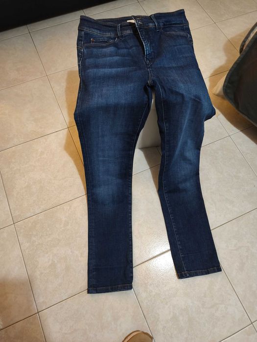 Calças Ganga Salsa -38 Slim - Utilizadas 2 vezes