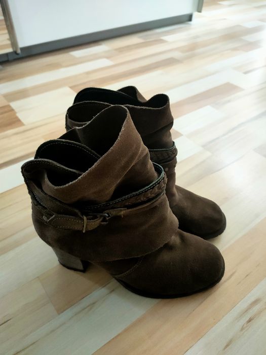 BEYCO PISAREK botki skóra zamsz r. 39 / 40