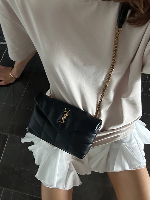 Сумка Yves Saint Laurent / сумочка ів сен лоран чорна