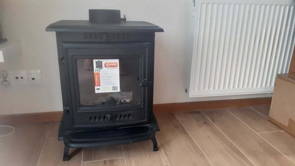 koza piec wolnostojący żeliwny Kawmet P10 6,8 KW