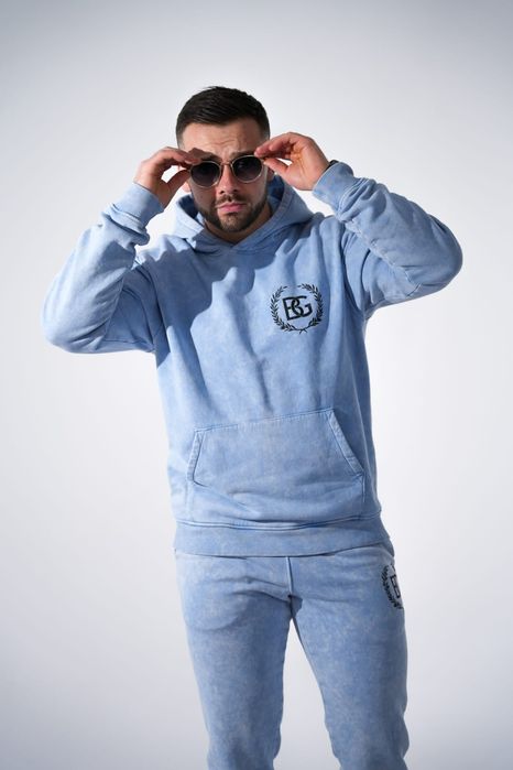 Dres męski BG niebieski