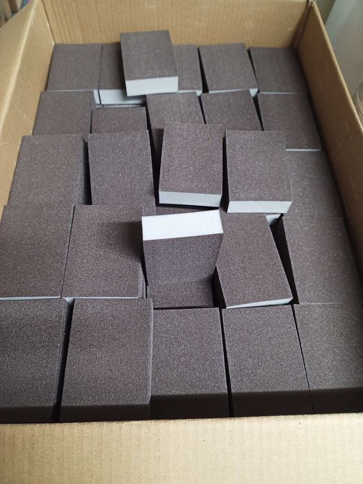 Kostka ścierna prostokątna dużo gradacji FV