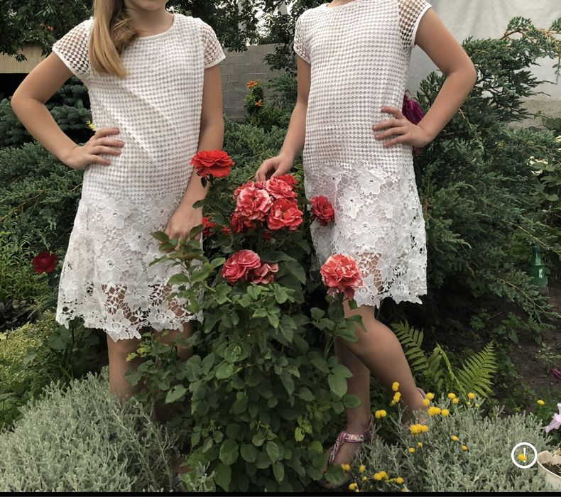 Платье   ажурное