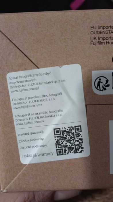 Aparat FUJI Instax Square SQ1 - Nowy