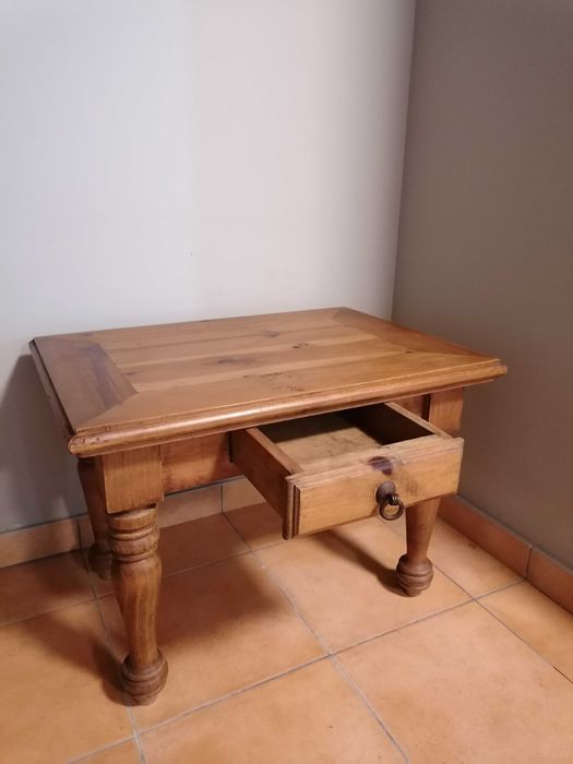 Mesa de apoio rustica