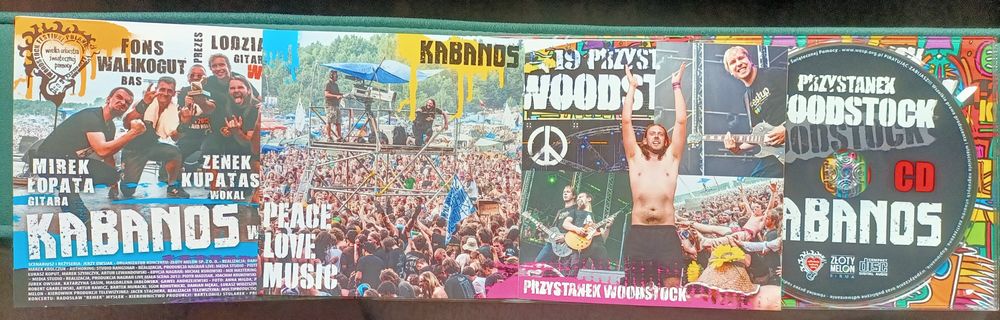 Kabanos cd + dvd Przystanek Woodstock 2013 stan bdb
