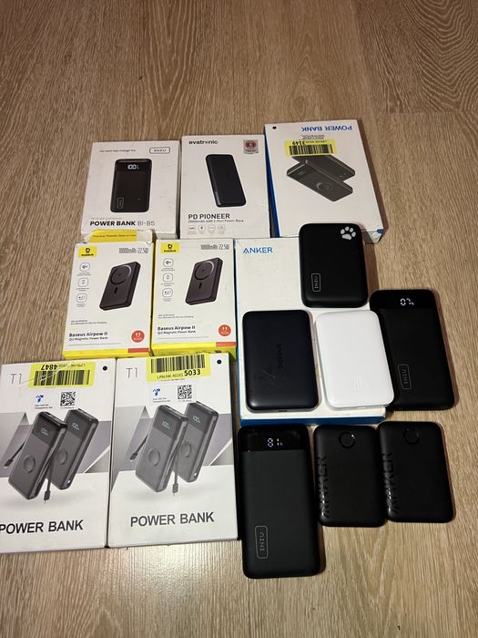 Повербанки Baseus INIU Ugreen PD Pioneer Anker  Power Bank