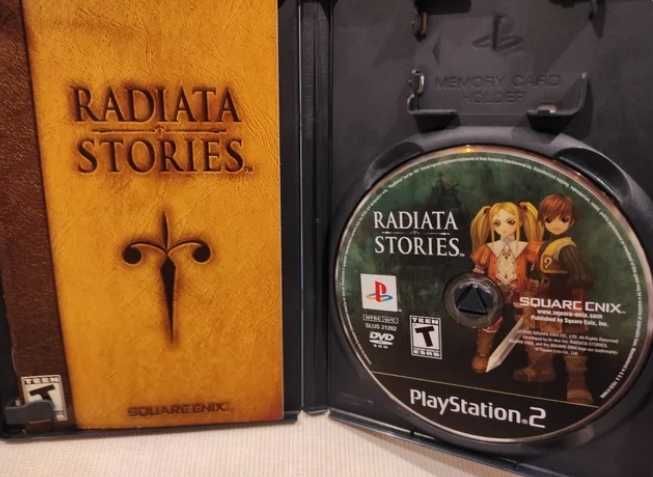Radiata Stories PS2 completo com manual