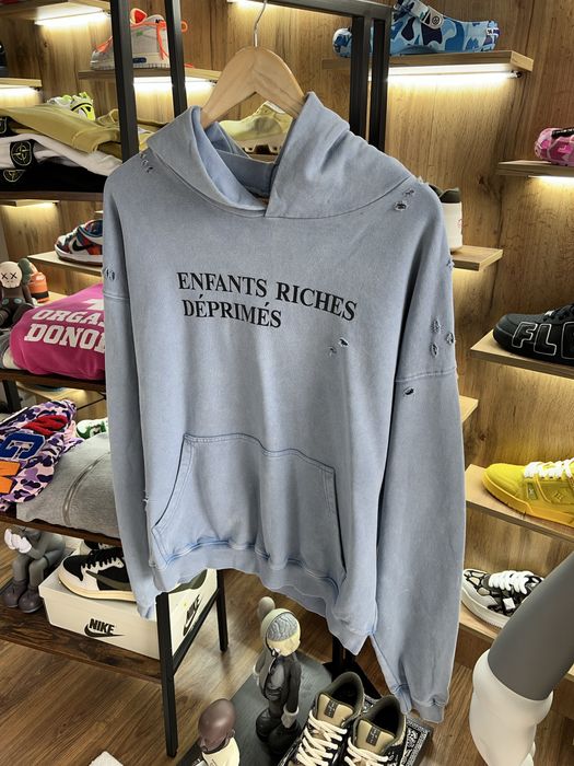 Худі Enfants Riches Deprimes ERD Logo Blue