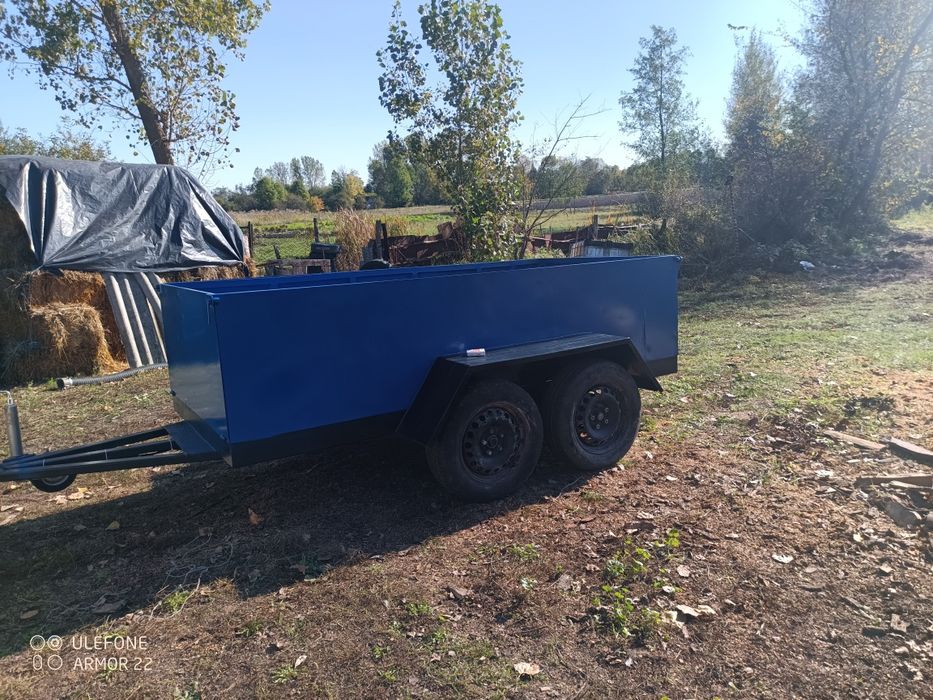Продам прицеп двох осьний