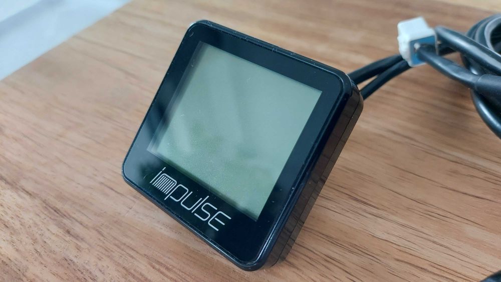 Wyświetlacz LCD  IMPULSE  36V mały (czarny)