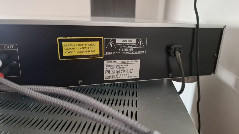 Sony CDP-590 | Sprawny | Klasyczny odtwarzacz CD