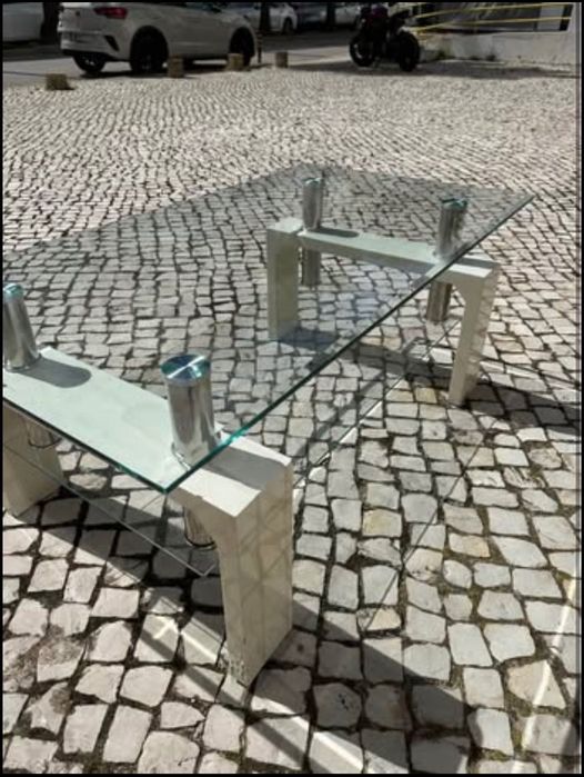 Mesa de Centro Vidro