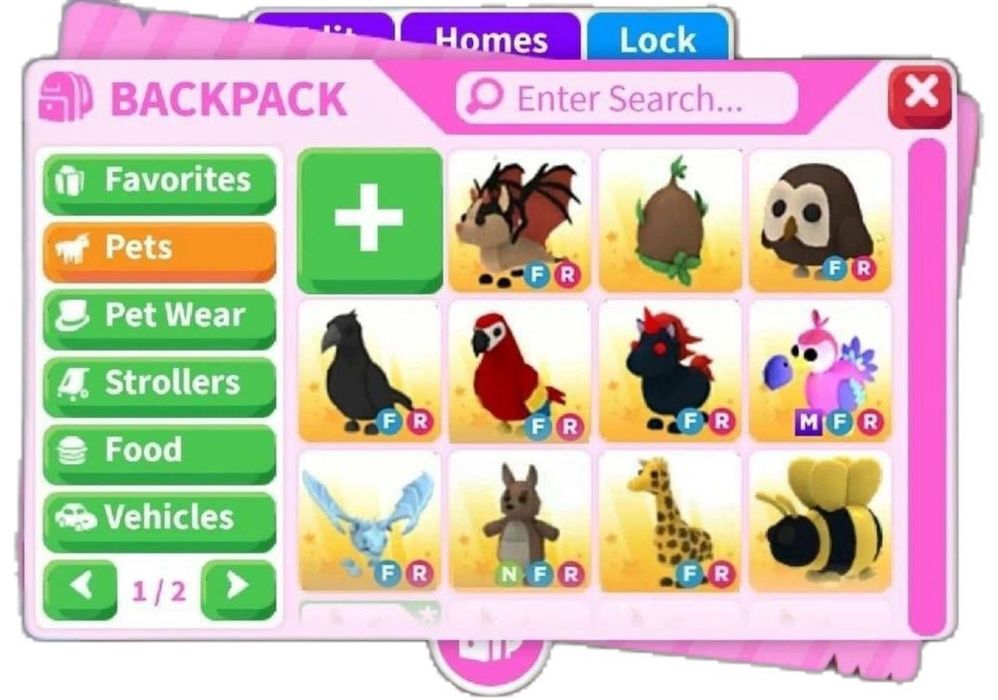 Пети в Adopt me рідкісні і не дуже