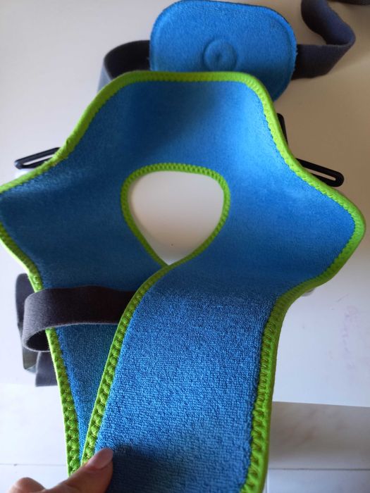 Tala displasia ligeira da anca bebé -coluna de splint