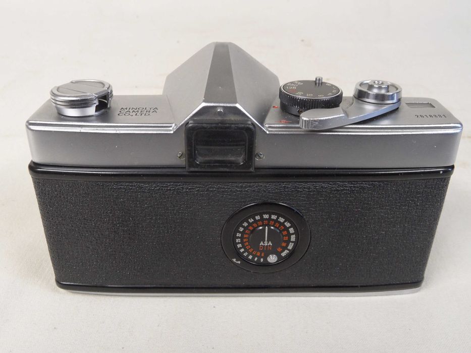 Minolta SR-1 z bardzo jasnym obiektywem